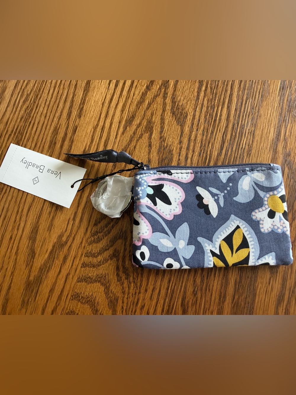 NWT Vera Bradley Zip ID Case Card Holder in Charmont Meadow